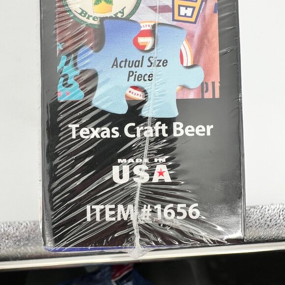 Texas Craft Beer Cerveza 1000 Pc White Mountain Jigsaw Puzzle 24" X 30" Ages 12+ - Picture 7 of 13